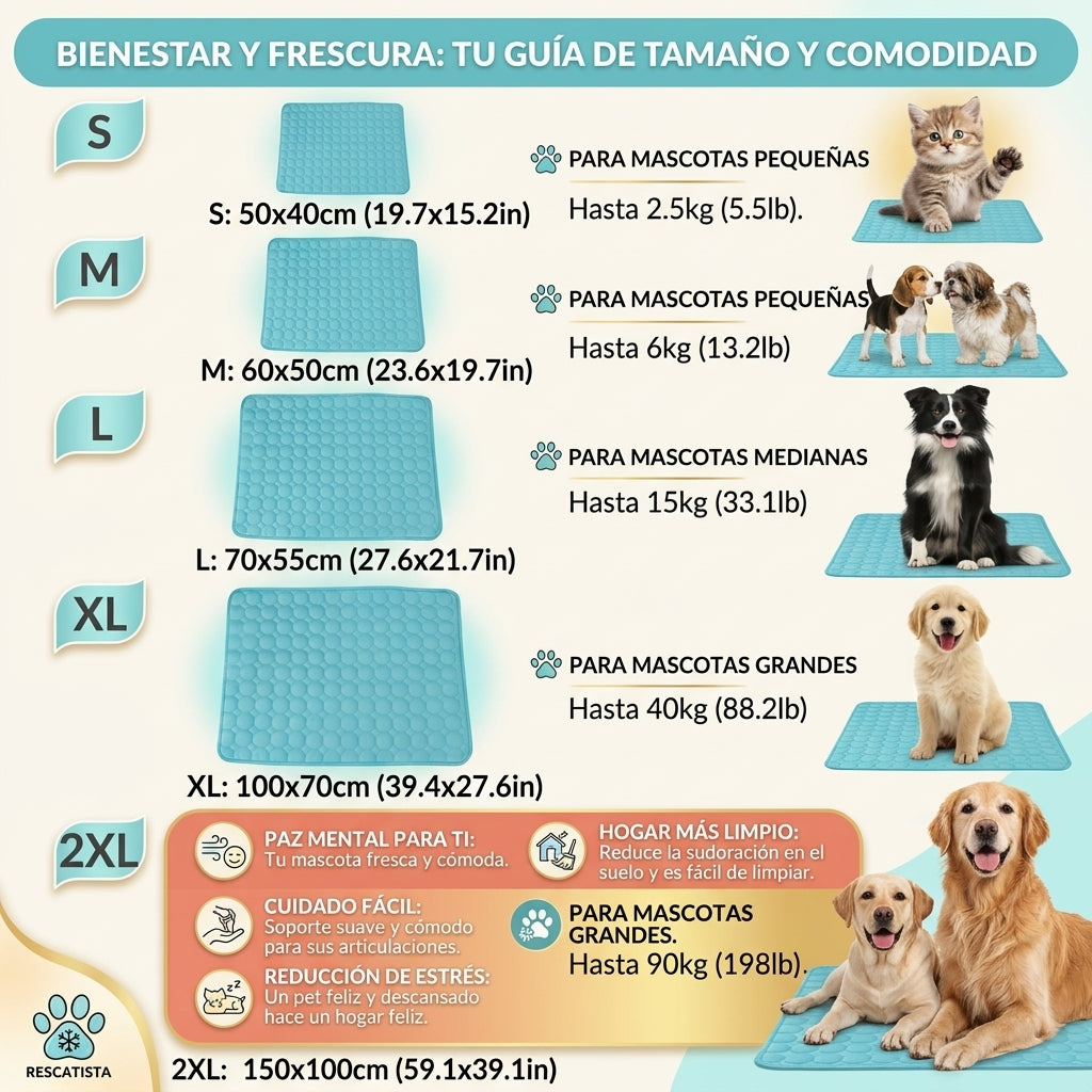 Esterilla Refrescante para Mascotas