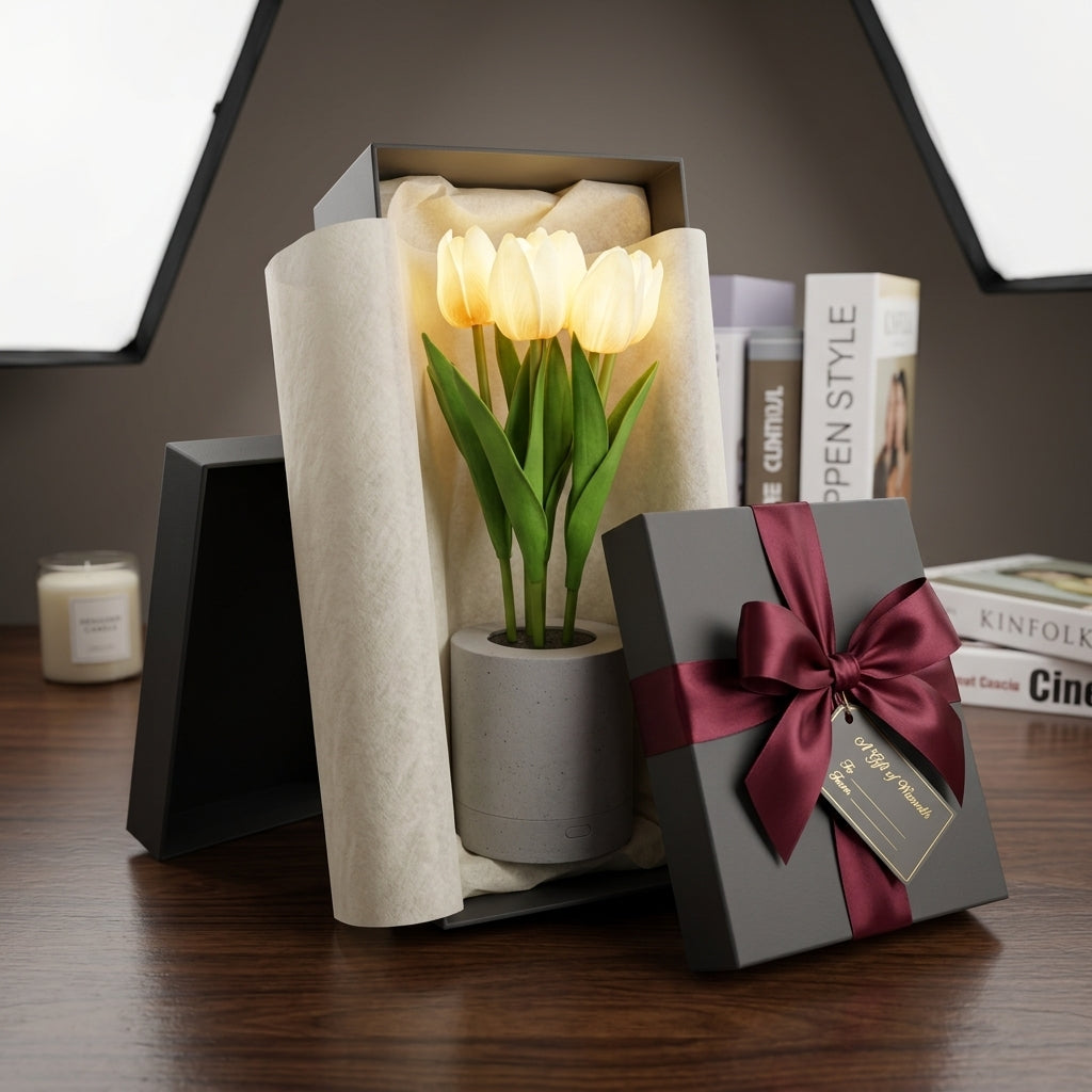 Lámpara Tulipán LED