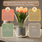 Lámpara Tulipán LED