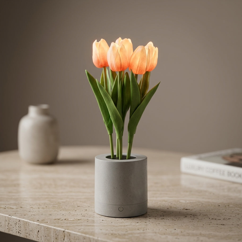 Lámpara Tulipán LED